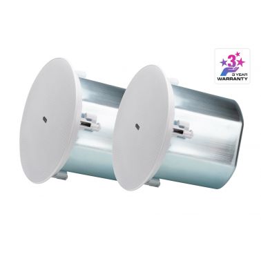 ATEN AS108 loudspeaker White Wired 80 W