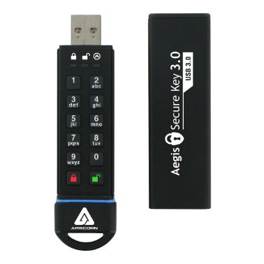 Apricorn Ask3-60gb Aegis Secure Key 3.0 Usb Flash Drive 60 Gb