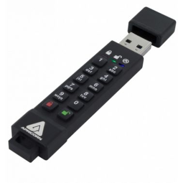 Apricorn Aegis Secure Key 3z USB flash drive 16 GB USB Type-A 3.2 Gen 1 (3.1 Gen 1) Black