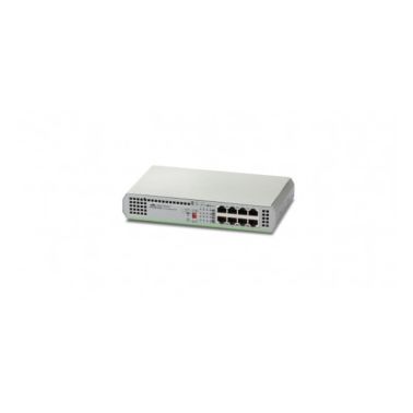 Allied Telesis AT-GS910/8E-50 Unmanaged Gigabit Ethernet (10/100/1000) Grey