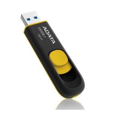 ADATA DashDrive UV128 32GB USB flash drive USB Type-A 3.2 Gen 1 (3.1 Gen 1) Black,Yellow