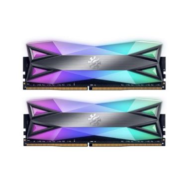 ADATA XPG Spectrix D60G RGB LED 32GB (2 x 16GB) DDR4 3000MHz (PC4-24000) CL16 XMP 2.0 DIMM Memory