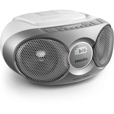 Philips AZ215S/12 portable stereo system 3 W Silver