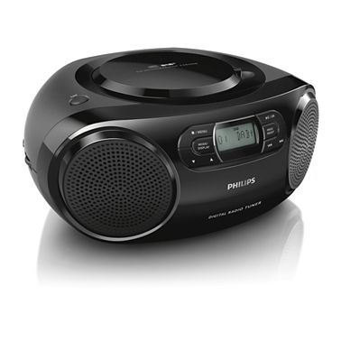 Philips AZB500 Portable CD player Black