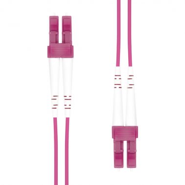 Garbot B-01-50405 fibre optic cable 0.5 m LC OM4 Violet