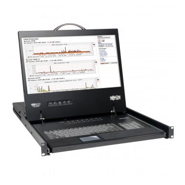 Tripp Lite NetController 16-Port 1U Rack-Mount Console KVM Switch with 19-in. LCD