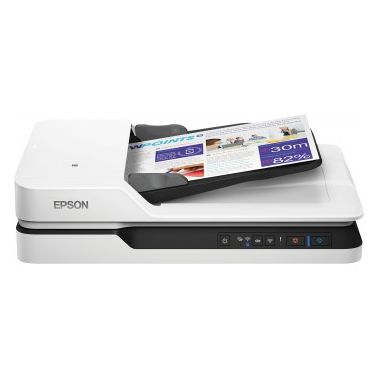 Epson WorkForce DS-1660W 600 x 600 DPI Flatbed scanner Black,White A4