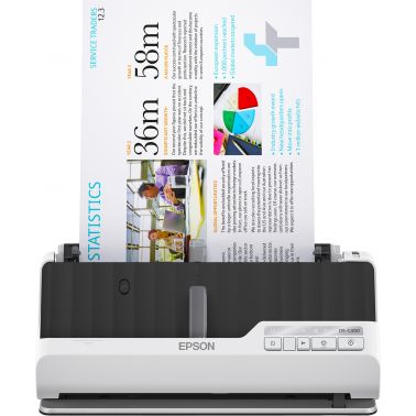 Epson DS-C490 Sheet-fed scanner 600 x 600 DPI A4 Black, Grey