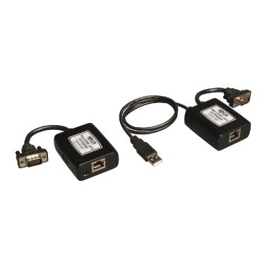 Tripp Lite VGA over Cat5/Cat6 Extender Kit, Transmitter and Receiver, USB-Powered, 1920x1440 at 60Hz