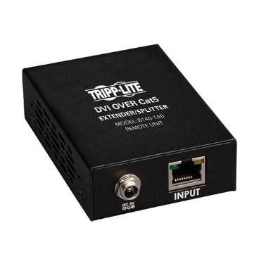 Tripp Lite DVI over Cat5/Cat6 Active Extender, Box-Style Remote Video Receiver, 1920x1080 at 60Hz, U