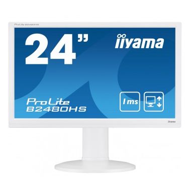 iiyama ProLite B2480HS-W2 LED display 59.9 cm (23.6") Full HD Flat Matt White