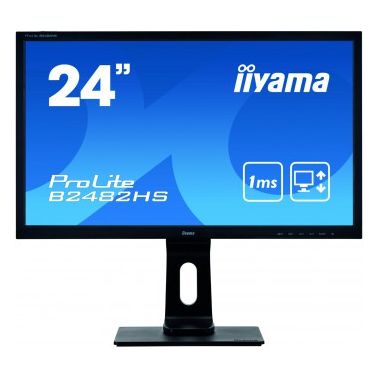 iiyama ProLite B2482HS-B5 computer monitor 61 cm (24") 1920 x 1080 pixels Full HD LED Black