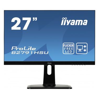 iiyama ProLite B2791HSU-B1/27" TN 1MS 68.6 cm (27") 1920 x 1080 pixels Full HD LED Black