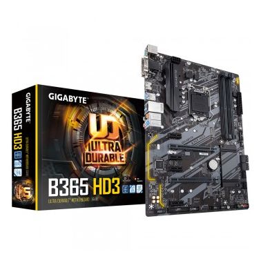 Gigabyte B365 HD3 motherboard LGA 1151 (Socket H4) ATX Intel B365