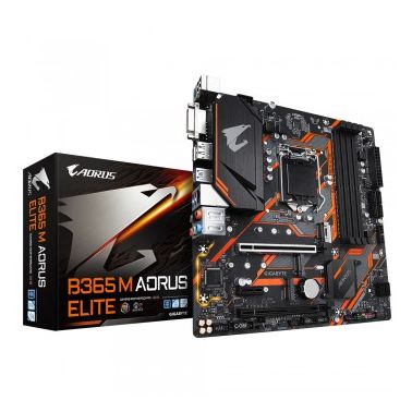 Gigabyte B365 M AORUS ELITE motherboard LGA 1151 (Socket H4) Micro ATX Intel B365