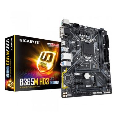 Gigabyte B365M HD3 motherboard LGA 1151 (Socket H4) Micro ATX Intel B365