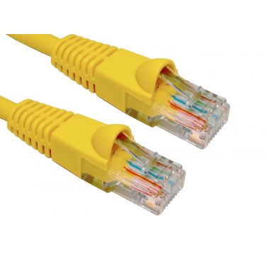 Cables Direct B6-502Y networking cable Yellow 2 m Cat6 U/UTP (UTP)