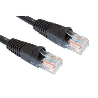 Cables Direct B6-503K networking cable Black 3 m Cat6 U/UTP (UTP)