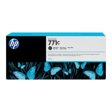 HP B6Y07A/771C Ink cartridge black matt 775ml for HP DesignJet Z 6200