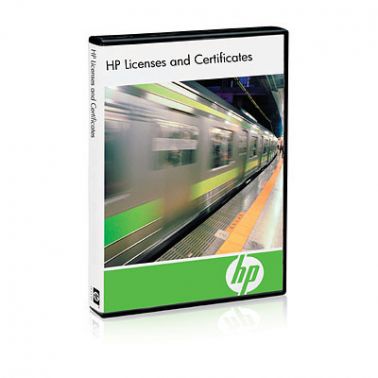 Hewlett Packard Enterprise BC747AAE software license/upgrade 1 license(s) Electronic License Delivery (ELD)