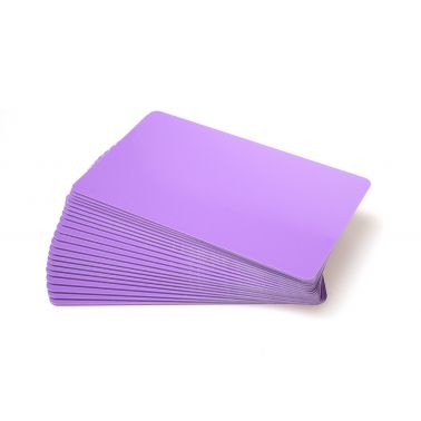 Dyestar Premium Purple 760 Micron Cards with Coloured Core (Pack of 100)