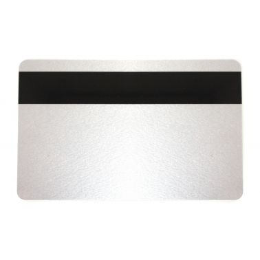 Dyestar Silver 760 Micron Plastic Cards With Hi-Co Magnetic Stripe (Pack of 100)