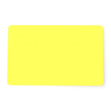 Dyestar Premium Yellow 760 Micron Cards with Coloured Core (Pack of 100)