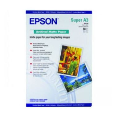 Epson Archival Matte Paper, DIN A3+, 189g/m�, 50 Sheets