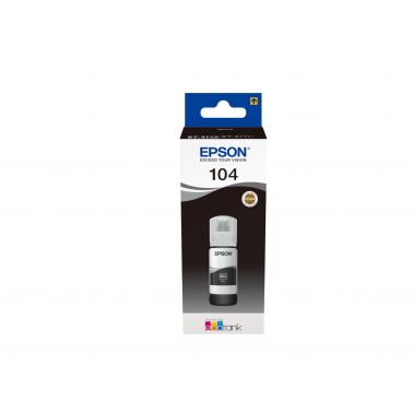 Epson C13T00P140/104 Ink bottle black, 4.5K pages 65ml for Epson ET-2710