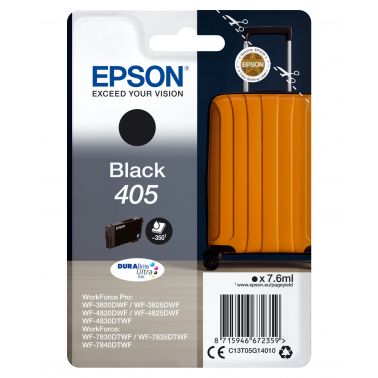 Epson C13T05G14010/405 Ink cartridge black, 350 pages 7,6ml for Epson WF-3820/7830