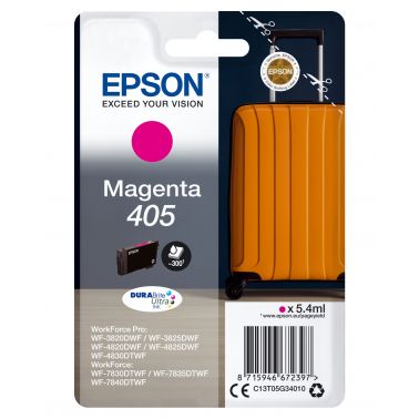 Epson C13T05G34020/405 Ink cartridge magenta Blister Acustic Magnetic, 300 pages 5.4ml for Epson WF-3820/7830