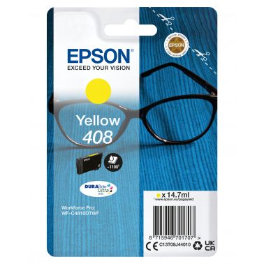 Epson C13T09J44010/408 Ink cartridge yellow, 1.1K pages 14,7ml for Epson WF-C 4810