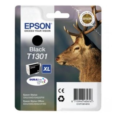 Epson C13T13014012 (T1301) Ink cartridge black, 945 pages, 25ml