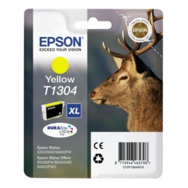 Epson C13T13044012 (T1304) Ink cartridge yellow, 1.01K pages, 10ml