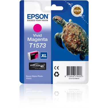 Epson C13T15734010/T1573 Ink cartridge magenta 25.9ml for Epson Stylus Photo R 3000