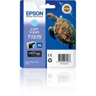 Epson C13T15754010/T1575 Ink cartridge light cyan 25,9ml for Epson Stylus Photo R 3000