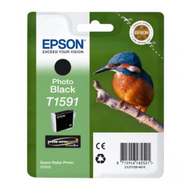 Epson C13T15914010 (T1591) Ink cartridge black, 17ml