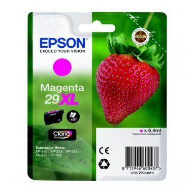 Epson C13T29934012 (29XL) Ink cartridge magenta, 450 pages, 6ml