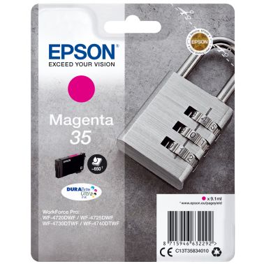 Epson C13T35834010/35 Ink cartridge magenta, 650 pages 9,1ml for Epson WF-4720