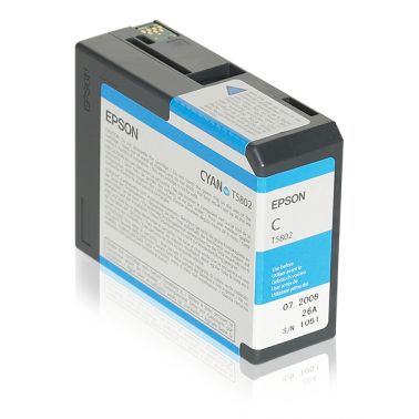 Epson C13T580200/T5802 Ink cartridge cyan 80ml for Epson Stylus Pro 3800/3880