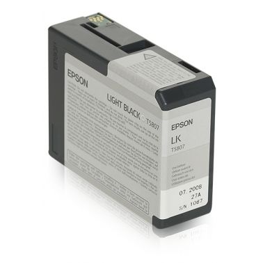 Epson C13T580700/T5807 Ink cartridge light black 80ml for Epson Stylus Pro 3800/3880