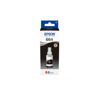 Epson C13T664140/664 Ink bottle black, 4K pages 70ml for Epson L 300