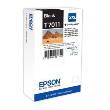 Epson C13T70114010 (T7011) Ink cartridge black, 3.4K pages, 63ml