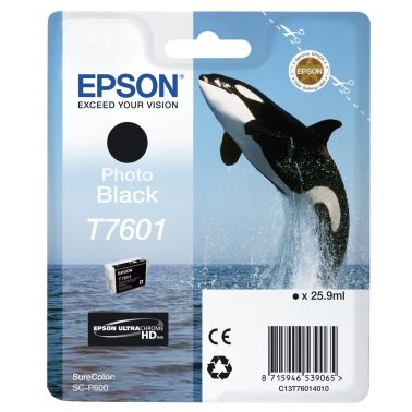 Epson C13T76014010/T7601 Ink cartridge foto black 25.9ml for Epson SC-P 600