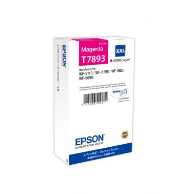 Epson C13T789340/T7893XXL Ink cartridge magenta extra High-Capacity XXL, 4K pages 34,2ml for Epson WF 5110