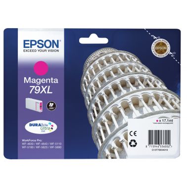 Epson C13T79034010/79XL Ink cartridge magenta high-capacity, 2K pages 17,1ml for Epson WF 4630/5110