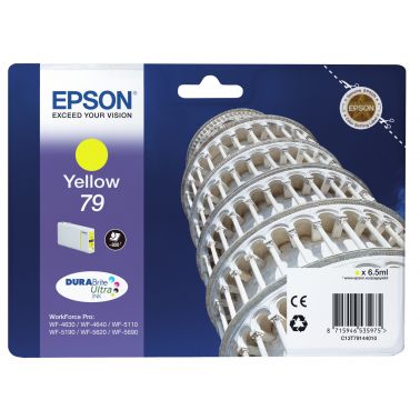 Epson C13T79144010/79 Ink cartridge yellow, 800 pages 6,5ml for Epson WF 4630/5110