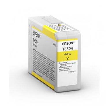 Epson C13T850400 (T8504) Ink cartridge yellow, 80ml