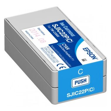 Epson C33S020602 (SJI-C-22-P-(C)) Ink cartridge cyan, 33ml