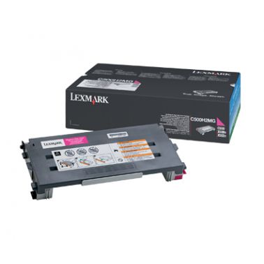 Lexmark C500H2MG Toner magenta, 3K pages/5% for Lexmark C 500